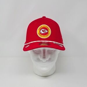 New Era 9SEVENTY Kansas City Chiefs Sideline Stretch-Snap Hat Snapback Cap Red
